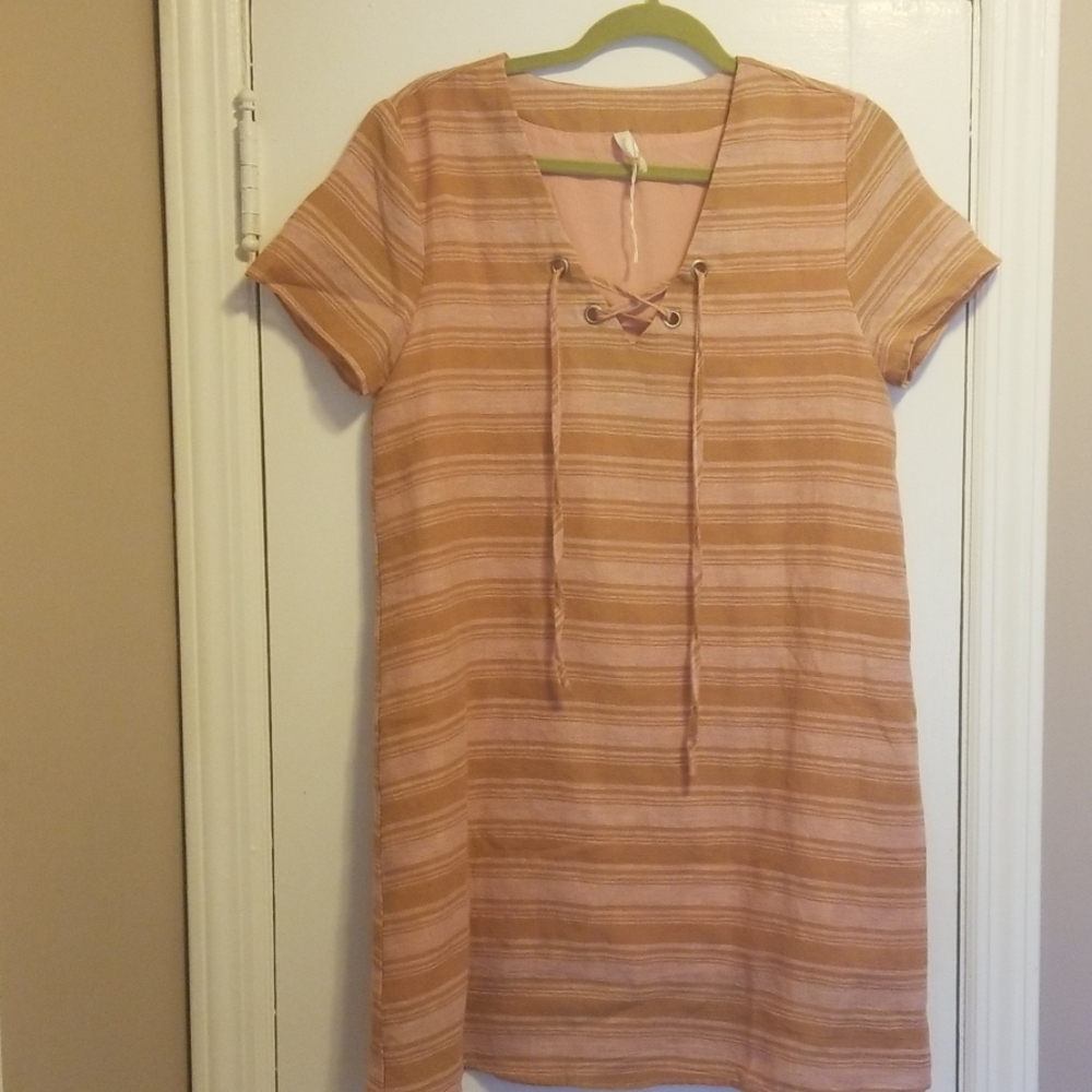 NWOT Linen Maternity Dress